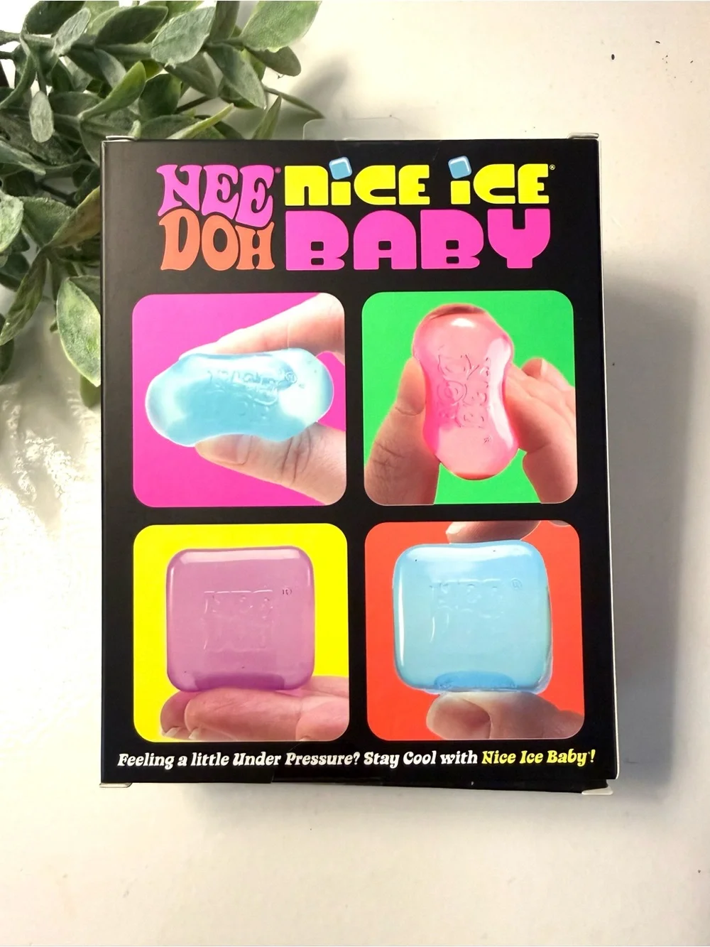 NWT, NeeDoh Nice Cube Baby 4 Pack